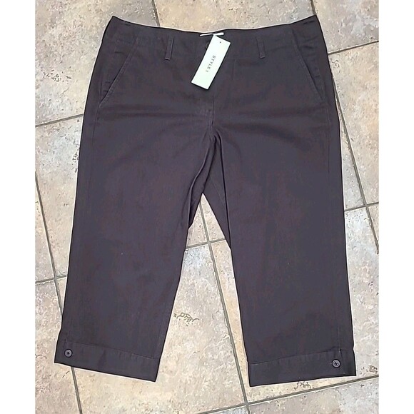 STYLE UK, NWT, Size 12, Chocolate khaki, 4 pockets - Picture 1 of 12